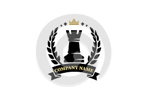 Chess vector logo EPS 10 file