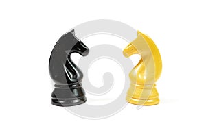 Chess on a white background