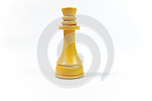 Chess on a white background