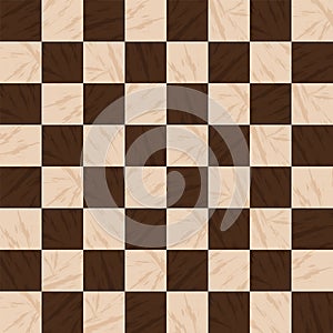 Chessboard background. Empty chess board.