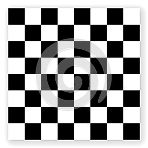 Chessboard background. Empty chess board.