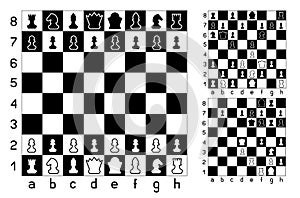 Chessboard and chess