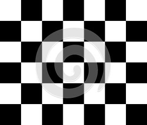 Chessboard vector pattern black and white photo