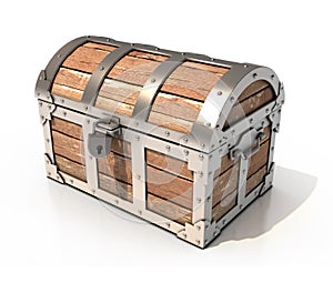 Chest 3d illustration