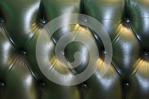 Chesterfield sofa back