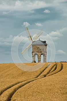 Chesterton Windmill in the wheat fields