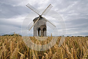 Chesterton Windmill in the wheat fields