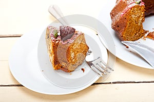 Chestnut cake bread dessert