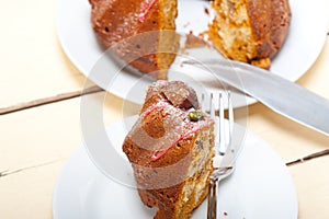 Chestnut cake bread dessert