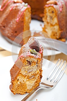 Chestnut cake bread dessert