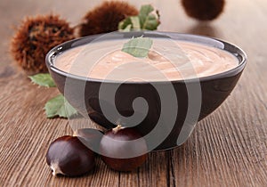 Chestnut soup