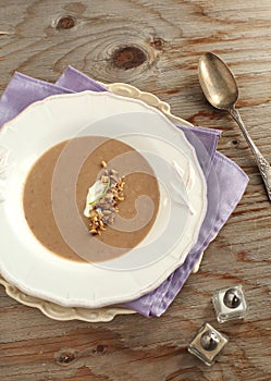 Chestnut soup