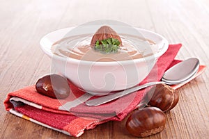Chestnut soup