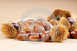 Chestnuts and marron glace