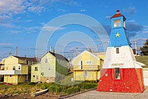Cheticamp Harbour Range Front Lighthouse