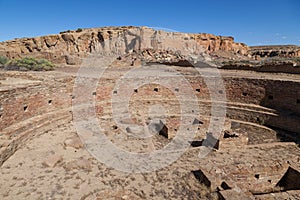 Chetro Ketl Kiva at Chaco Canyon