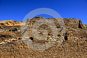 Chetro ketl ruin at Chaco Canyon