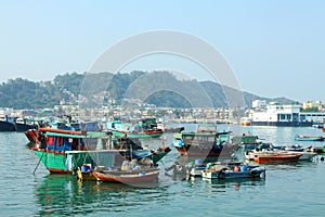 Cheung Chau sea view in Hong Kong