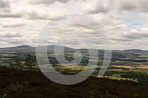 Cheviot Landscape Northumberland Summer Clouds