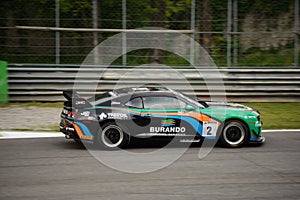 Chevrolet Camaro GT4 car racing at Monza