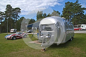 Chevrolet corvette stingray & airstream