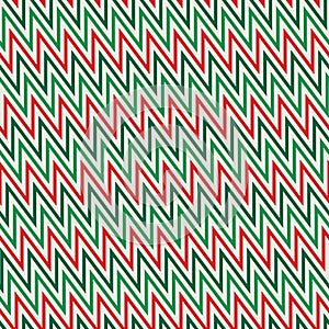 Chevron diagonal stripes background. Seamless pattern in Christmas traditional colors. Zigzag horizontal lines wallpaper