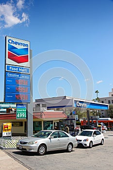 Chevron gas station