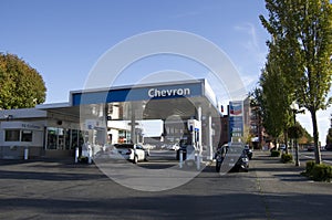 Chevron gas station