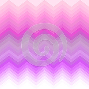 Chevron pattern in different shades and tones of pink
