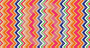 Chevron pattern seamless arrows geometric design colorful yellow pink green blue