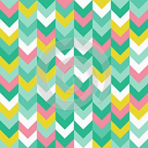 Chevron pattern seamless vector arrows geometric design