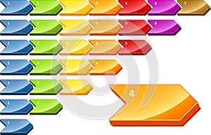 Chevron process business diagram