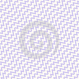 Chevron seamless pattern. Vector diagonal zigzag stripes background. Lilac color