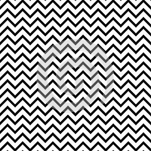 Chevron zigzag black and white seamless pattern.