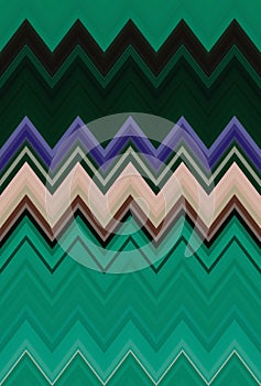 Chevron zigzag dark green pattern abstract art background trends