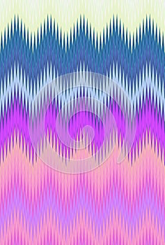 Chevron zigzag pattern multicolored background. geometric