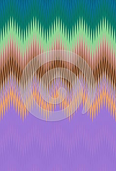 Chevron zigzag pattern multicolored background. multihued