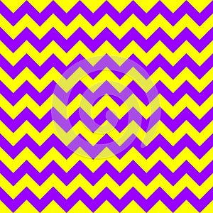 Chevron zigzag pattern seamless vector arrows geometric design colorful yellow and purple