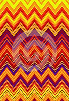 Chevron zigzag red, orange flame fire pattern abstract art background, bittersweet, cantaloupe, carrot, coral, peach, salmon, tang