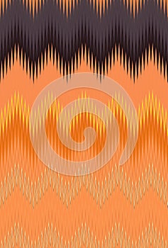 Chevron zigzag wave red, orange flame fire pattern abstract art background, carrot, coral, peach, salmon, tangerine, red-yellow,