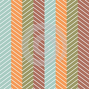Chevrons seamless pattern background. Vector photo