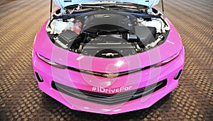 Chevy Camaro Engine compartment