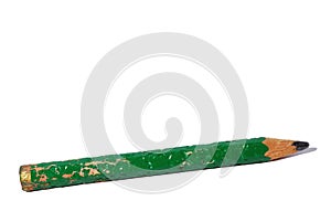 Chewed pencil