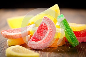 Chewy jelly candy