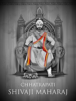 Chhatrapati Shivaji Maharaj, the great warrior of Maratha from Maharashtra India