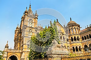 Chhatrapati Shivaji Maharaj Terminus, a UNESCO world heritage site in Mumbai, India