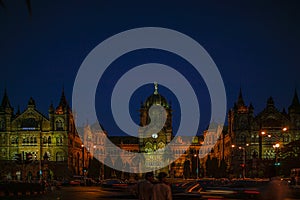 Chhatrapati Shivaji Maharaj Terminus Victoria Terminus station UNESCO world Heritage site Mumbai