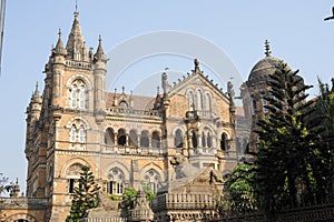 Chhatrapati Shivaji Terminus formerly Victoria station at Mumbai