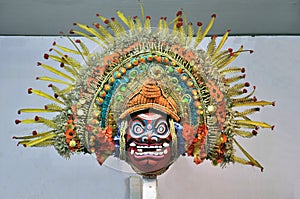 The Chhou mask of Purulia,West Bengal,India. photo