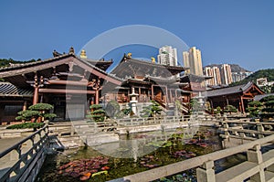 Chi Lin Nunnery in Diamond Hill District of Hong Kong,